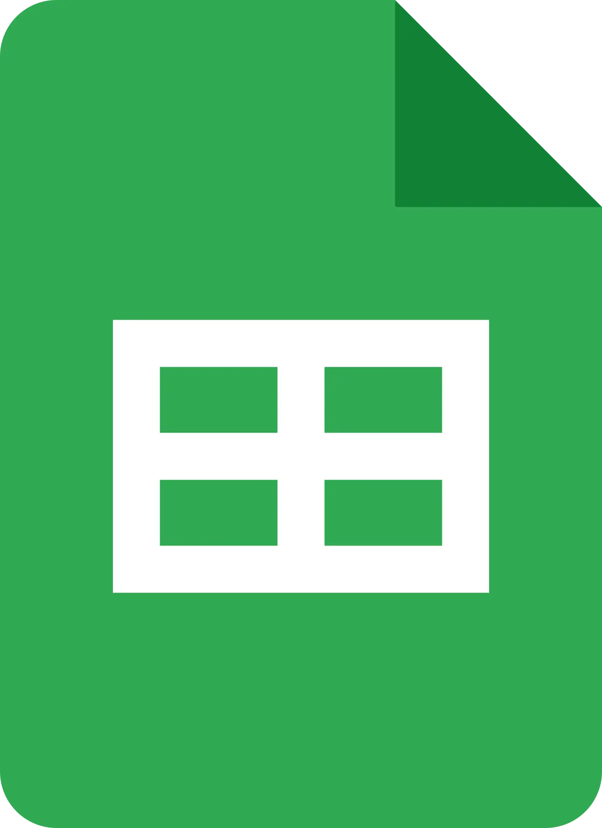 google sheets logo